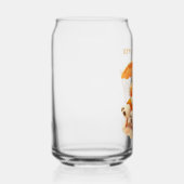 Smile Pup: Beach Mode On Smiling Bichon Frise ガラス缶 (左)