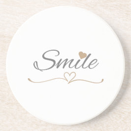 Smile Script 母の日と誕生日のギフト コースター