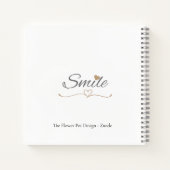 Smile Script Mother’s Day & Birthday Gift for Her ノートブック (裏面)