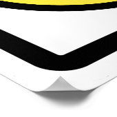 Smile That’s Not Quite Right – Artistic Face Print ポスター (角)