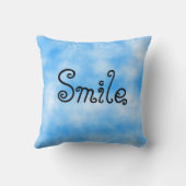 Smile-Throw Pillow クッション (裏面)
