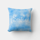 Smile-Throw Pillow クッション (正面)