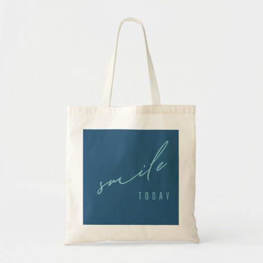 smile today. Totes & Shopping Bags トートバッグ (正面)