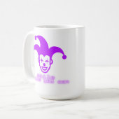 Smile while You Can _ Neon Joker Streetwear Design コーヒーマグカップ (正面左)