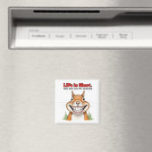 Smile While You Still Have Teeth Funny Squirrel マグネット (インサイチュ (食洗機))