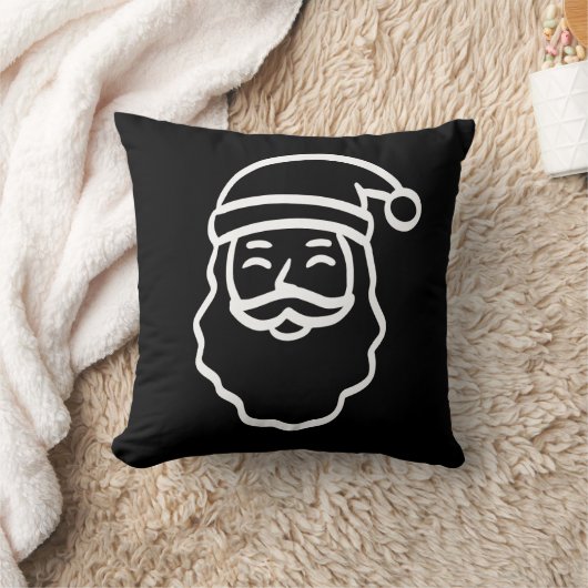 Smile with Santa クッション (ブランケット)