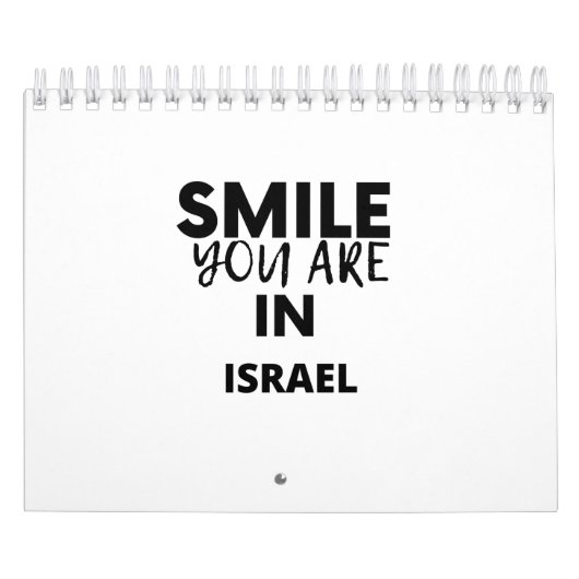 SMILE YOU ARE IN  ISRAEL カレンダー (カバー)