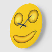 Smilemonana ラージ壁時計 (傾斜)