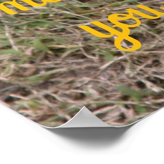 Smiler says- Sometimes, you just have to try cute. ポスター (角)