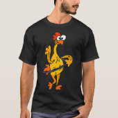 SmileteesFunny Funny Rubber Chicken Hula Hoop  Tシャツ (正面)