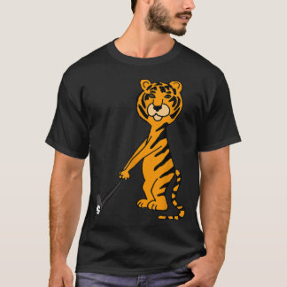 Smiletodaytiesカッコいい Tiger Cat遊's Golf Tシャツ