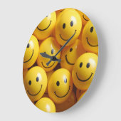 smiley ラージ壁時計 (傾斜)