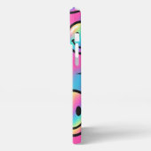 Smiley Arc-en-Ciel – Coque iPhone Rétro Y2K  iPhoneケース (左側面)