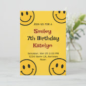 Smiley Birthday 招待状 (スタンド正面)