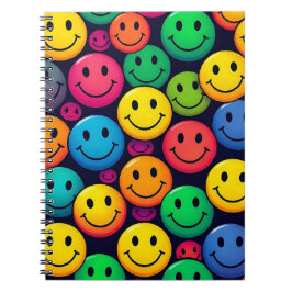 Smiley Button Notebook  ノートブック