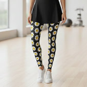 Smiley Daisy Pattern Leggings レギンス