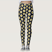  Smiley Daisy Pattern Leggings レギンス (正面)