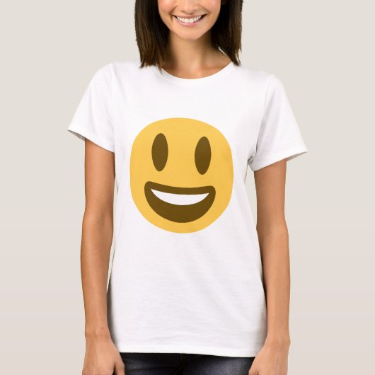 Smiley emoji tシャツ (正面)