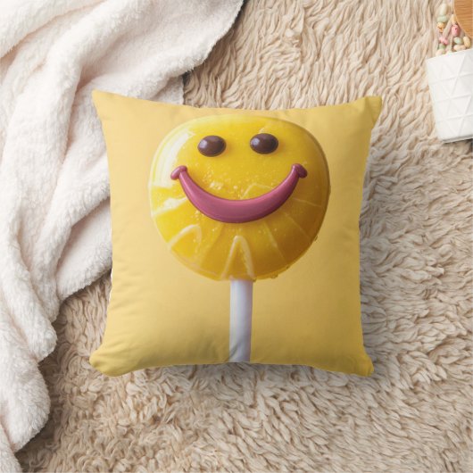 smiley face クッション (ブランケット)