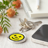 Smiley Face AI™ Keychain キーホルダー (側面)
