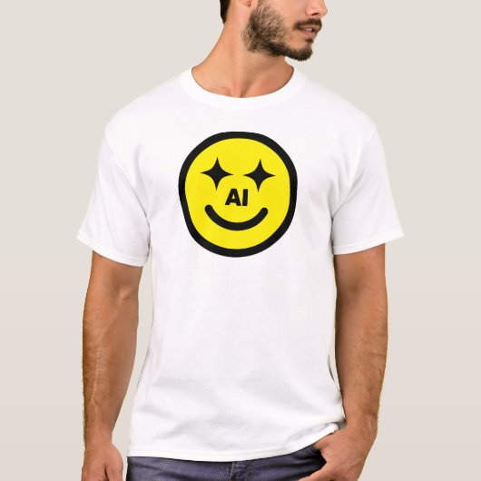 Smiley Face AI™ T-Shirt Tシャツ (正面)
