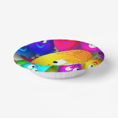 Smiley Faces Balloons Pattern-64171 ペーパーボウル (傾斜あり)