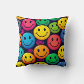 Smiley Faces Cushion  クッション (裏面)
