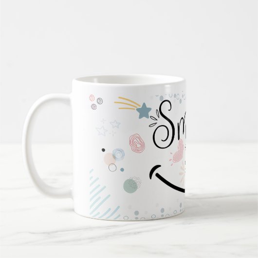 Smiley lips coffee mug コーヒーマグカップ (左)