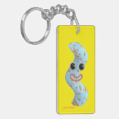 Smiley Squiggle Worm Guy Keychain キーホルダー (正面左)