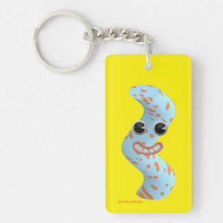 Smiley Squiggle Worm Guy Keychain キーホルダー