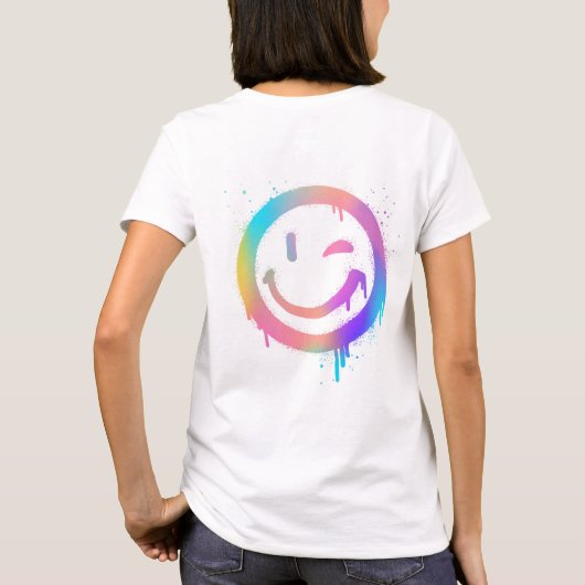 Smiley Tシャツ (裏面)