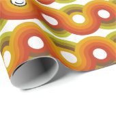 Smiley Vintage Retro Pattern No. 02 ラッピングペーパー (ロールコーナー)