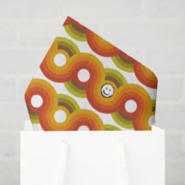 Smiley Vintage Retro Pattern No. 02 薄葉紙