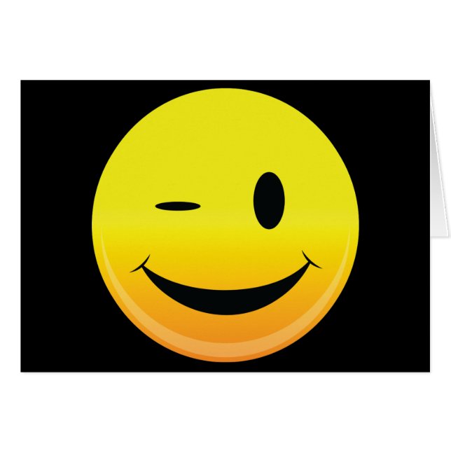 Smilieはまばたきに直面します (正面横)