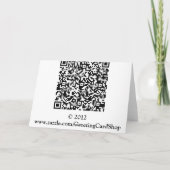 Smilieを膨脹させるAirialの気球はバースデー・カードに直面します カード (裏面)