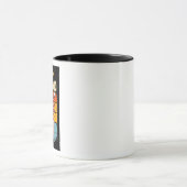 Smiling Axolotls Feliz Navidad Mug - Vintage マグカップ (中央)