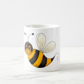 Smiling Bee Fun Bumblebee Character コーヒーマグカップ