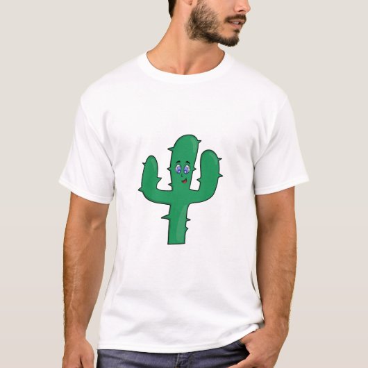 Smiling Cactus Tシャツ (正面)