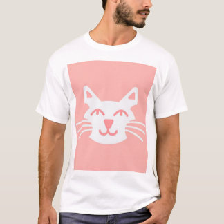  Smiling Cat Face T-Shirt Tシャツ