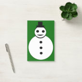 Smiling Christmas雪だるま投稿it notes Pad ポストイット (オフィス)