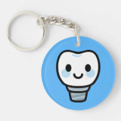 Smiling Dental Implant キーホルダー (正面)