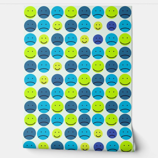 Smiling Face Geometricart  壁紙 (ほどく)