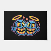 Smiling faces. ドアマット (正面)