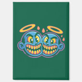 Smiling faces. マグネット (正面)