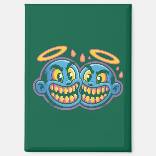 Smiling faces. マグネット (正面)