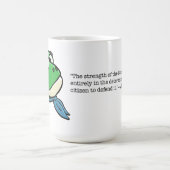 Smiling Frog コーヒーマグカップ (中央)