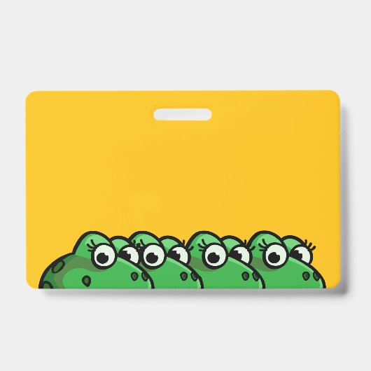 Smiling Frogs バッジ (正面)