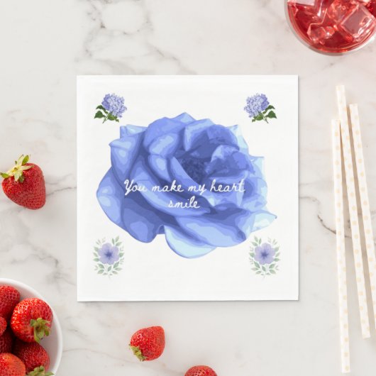 Smiling heart スタンダードランチョンナプキン (インサイチュ)