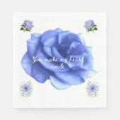 Smiling heart スタンダードランチョンナプキン (正面)