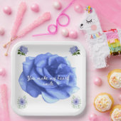 Smiling heart ペーパープレート (パーティー)